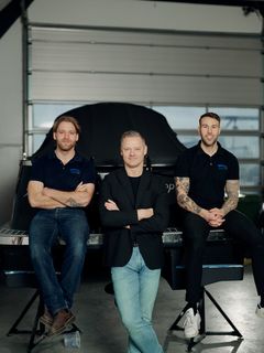 Tobias Neubert Soloy, Morten Larsen og Alexander Mortensen er fremover partnere i virksomheden RenBåd.dk