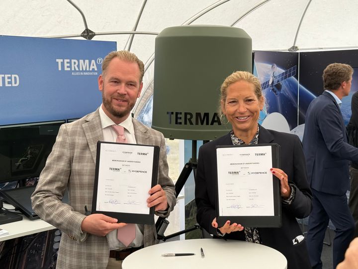 MyDefence og TERMA har netop underskrevet et Memorandum of Understanding med henblik på et samarbejde omkring fælles teknologier.