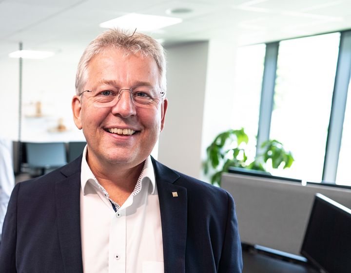 Områdedirektør Keld Jakobsen glæder sig til, at Sparekassen Kronjylland udvider med afdelinger i Aars og Løgstør.