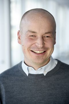 Portrætfoto af Ask Abildgaard, formand for Dansk Blindesamfund.