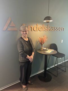 Anni Augustinussen i Andelskassen i Viborg