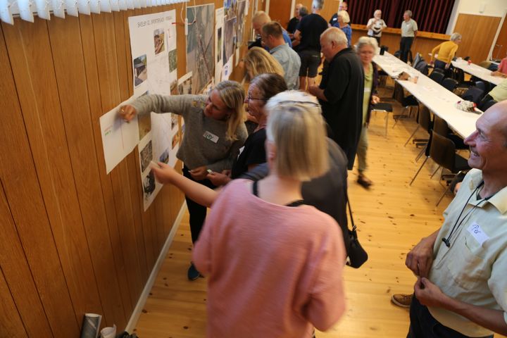 En kommende områdefornyelse i landsbyen Skelby er drevet af borgernes engagement - på et borgermøde for nylig præsenterede borgene deres idéer til kommende projekter.