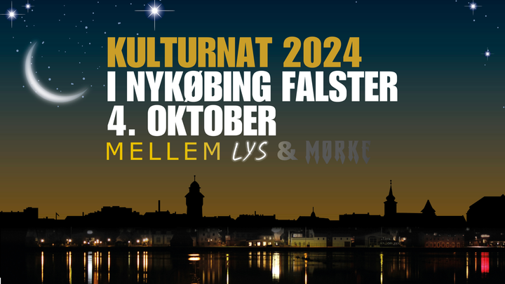 Den 4. oktober fra kl. 14.00-22.00 er der Kulturnat i Nykøbing F