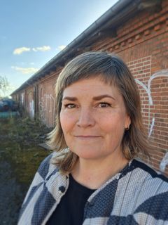 Tanja Beckmann Sørensen skal stå i spidsen for udviklingen af Markedshallen, der ligger på havnen i Nykøbing Falster. Foto: Guldborgsund Kommune