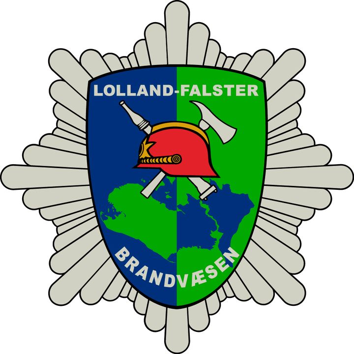 Logo: Lolland-Falster Brandvæsen.