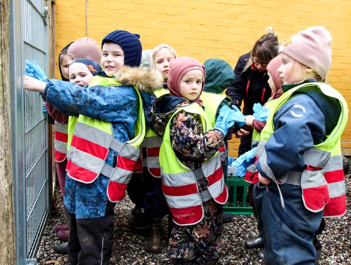 Børn fra Bangsebrohuset i Nykøbing får snart glæde af at have flere voksne omkring sig. Børn og Skoleudvalget har afsat penge til øget vikardækning og flere medarbejdere i kommunens dagtilbud. Arkivfoto: Guldborgsund Kommune