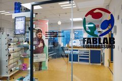 Indgangen til FabLab