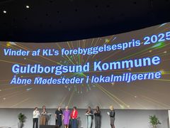Guldborgsund Kommune blev kåret som vinder. Foto: Guldborgsund Kommune