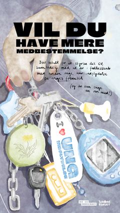 Plakat fra Ung_Indflydelse. Illustration: We Do Democracy.