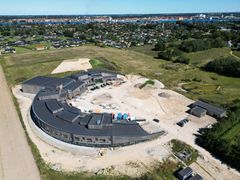 Her ses den nye skole i Sundby. Foto: Guldborgsund Kommune