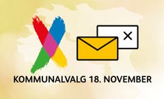 Nu er der åbent for at brevstemme hos Borgerservice og på alle Guldborgsund Kommunes biblioteker. Foto: Guldborgsund Kommune