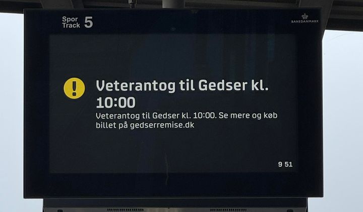 Snart kan rejsende se de nye skilte på Nykøbing F St.