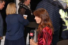 Der er valgcafé for alle interesserede på rådhuset i Nykøbing F den 18. november fra kl. 20.00. Her er det et billede fra valgcafeen ved kommunalvalget i 2021. Foto: Guldborgsund Kommune