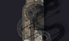 Visualisering af hvordan 'Under Overfladen' i Gedser kan komme til at se ud.