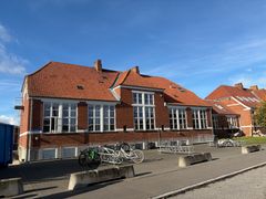 Bygningen hvor Stubbekøbing Bibliotek & Borgerservice åbner lørdag den 17. januar 2026