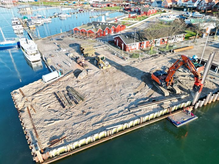 Havnefronten i Nysted. Nysted Sejlklub er en af de lokale initiativer, der modtager økonomisk støtte fra Guldborgsund Kommune. Arkivfoto: Guldborgsund Kommune