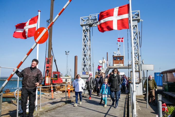 Færgen Ida sejler mellem Stubbekøbing og Bogø. Foto: Ingrid Riis