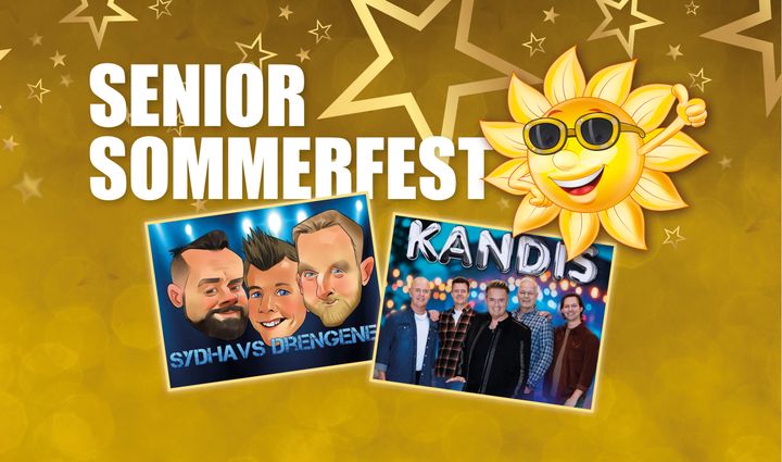 Guldborgsund Kommune holder fest for kommunens seniorer onsdag den 27. maj.