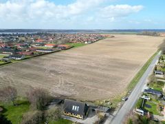 Et nyt boligkvarter kan skyde op i det nordlige Nykøbing F, hvis en ny lokalplan vedtages. Foto: Guldborgsund Kommune