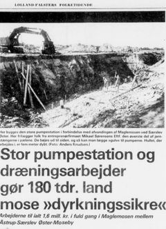 Billedet her er fra en artikel venligst udlånt af Lolland-Falsters Folketidende. Foto: Folketidende