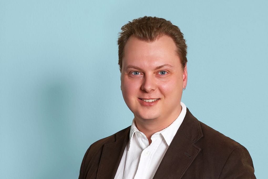 Portræt af Andreas Johansen 