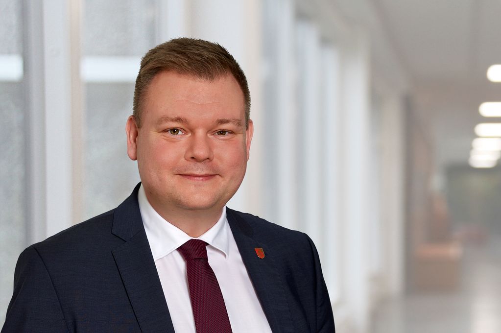 Portræt af Simon Hansen 