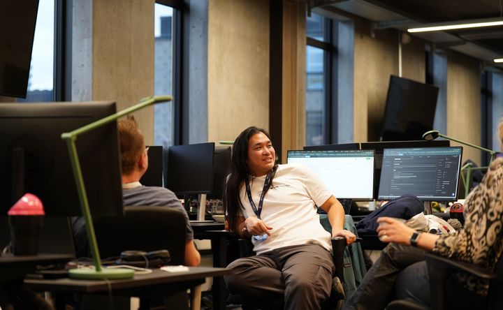 Du Nguyen er Team Lead, PU-Architecture hos Visma og rollemodel til Science Day