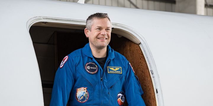 ESA-astronaut Andreas Mogensen landede i marts 2024 på jorden efter seks måneder på Den Internationale Rumstation, ISS.