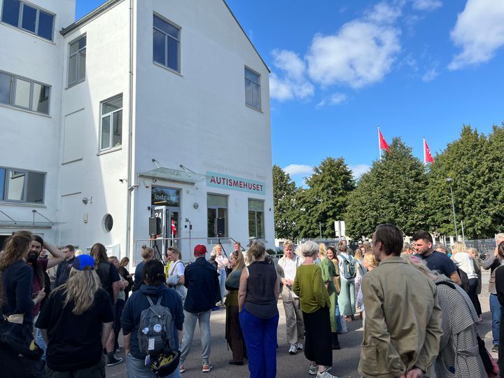 Autismehuset er det nye samlingspunkt for Socialforvaltningens indsatser og tiltag på autismeområdet. Foto: Socialforvaltningen.