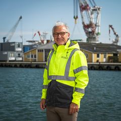 Adm. direktør i Rønne Havn A/S, Lars Nordahl Lemvigh