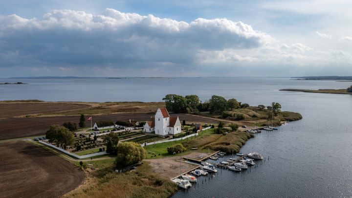 Området omkring Jungshoved Kirke bliver omdannet til vild natur i et partnerskab mellem menighedsrådet og WWF Verdensnaturfonden.