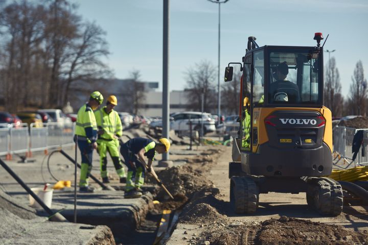 Billede: Hvis alle arbejdsmaskiner – små som store – er eldrevne i 2028, vil CO2-udledningen i Danmark kunne reduceres med 3,4 mio. ton.