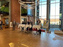 På dagens pressemøde var repræsentanter fra både Aabenraa Kommune og Museum Sønderjylland til stede for at fortælle om det nye museum.