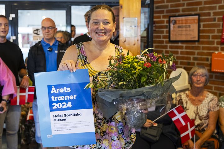 Heidi Gornitzka Olesen er udvalgt blandt 231 kandidater som Årets træner i DGI. Foto til fri afbenyttelse