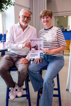 Bent Madsen og Charlotte Bach Thomassen med partnerskabsaftalen