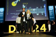 Molslinjen vann bland annat guld i kategorin Best Personalised Marketing. Foto: Martin Sylvest/Dansk Markedsføring