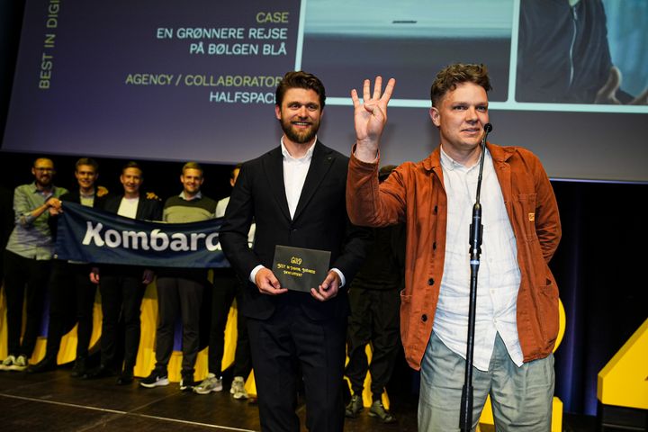 Molslinjen blev aftenens store vinder ved Danish Digital Awards, hvor det blev til fem guldpriser, én bronzepris og Juryens Specialpris.