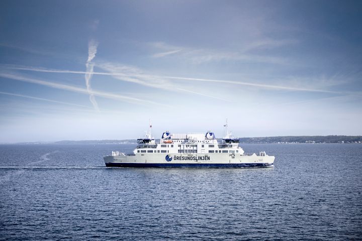 Færgerne over Øresund har haft den travleste november i 17 år.