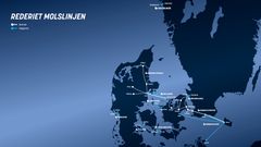 Med tilføjelsen af Kosterlinjen strækker Molslinjens rutenetværk sig nu endnu længere nordpå.