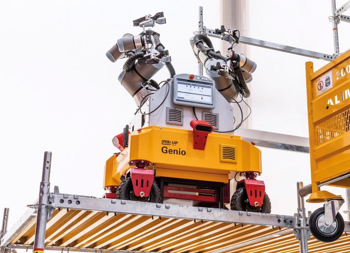 Researchers from the University of Southern Denmark and several other European research institutions have, together with PERI, developed a robot capable of assisting scaffolders.
