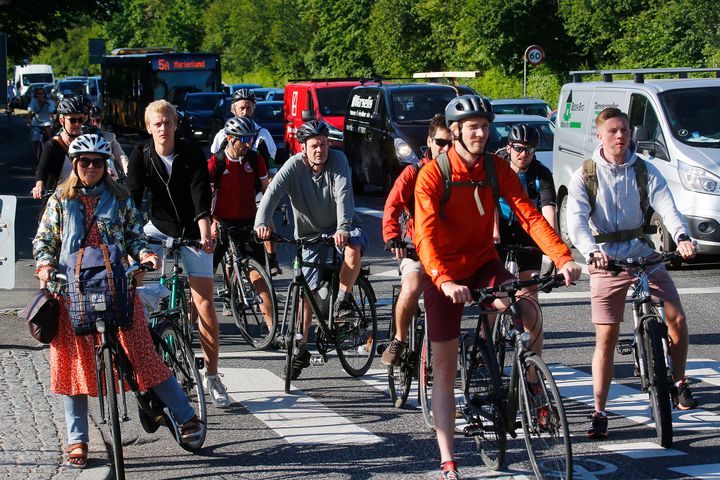 Cyklister i Aarhus