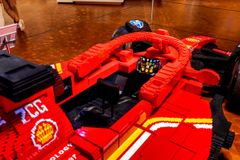 Alle detaljer er naturligvis bygget med største omhu i LEGO klodser.