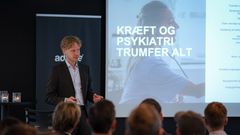 Julius Møller Meilstrup, Head of Public Affairs i Advice, til lanceringen af Den Sundhedspolitiske Puls 2024