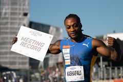 Salum Ageze Kashafali tog sig af førstepladsen til 100m for para-atleter i tiden 10.47 sekunder.