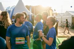 Løbere til DHL Stafetten København