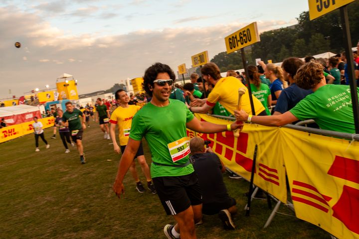 Løbere til DHL Stafetten København