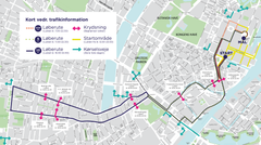 Trafikkort uden grafik, Royal Run 2026