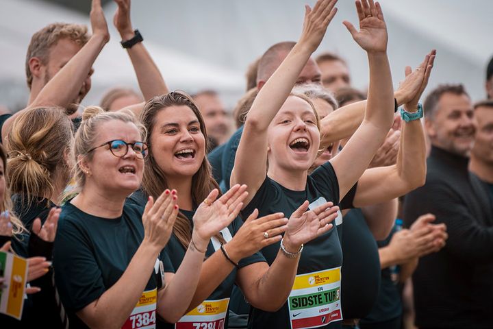 Heppere ved DHL Stafetten København