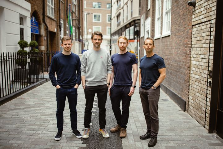 Coana udsprang af en forskningsgruppe på Institut for Datalogi på Aarhus Universitet og blev stiftet af Martin Torp (tv), Anders Søndergaard, Martin Barslev og Anders Møller.