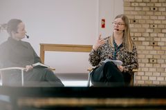 Forsker og direktør i paneldebat